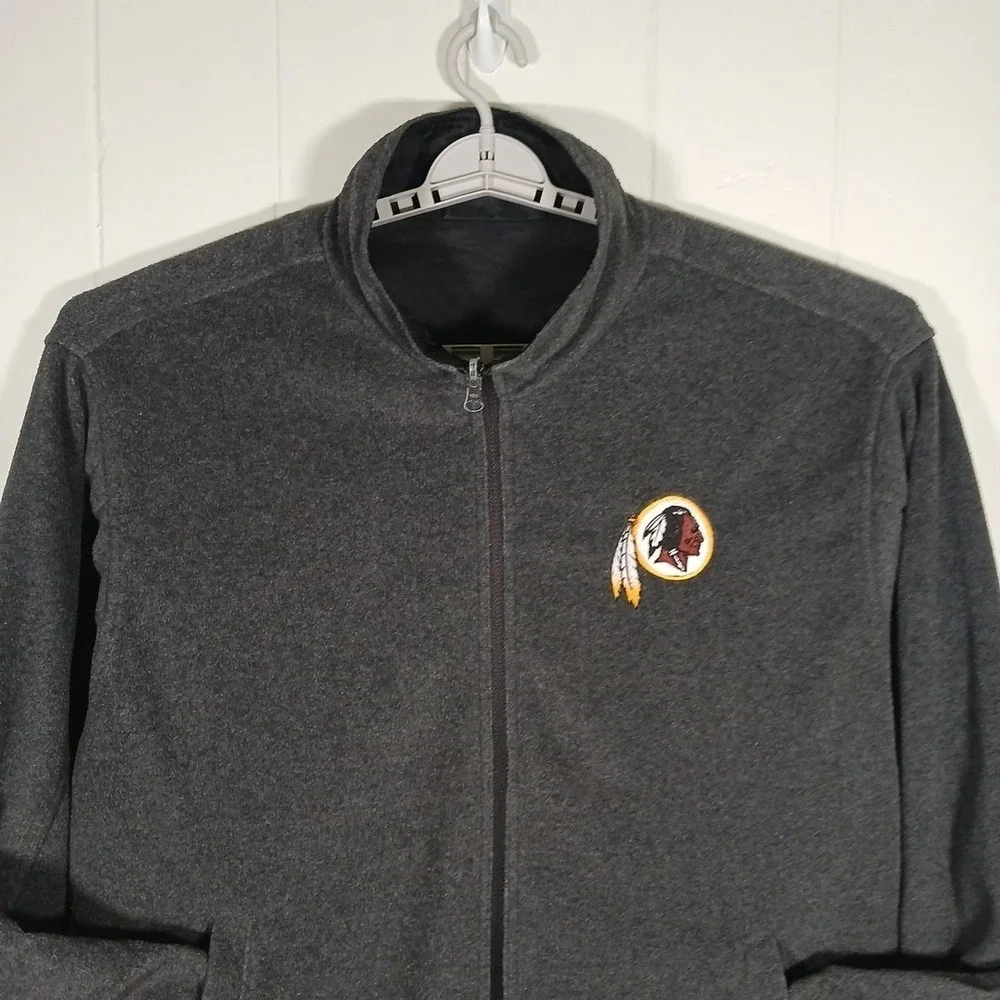 VTG 90s Washington Redskins REVERSIBLE NFL Jacket G-III Carl‎ Banks Men's Large - Picture 9 of 16